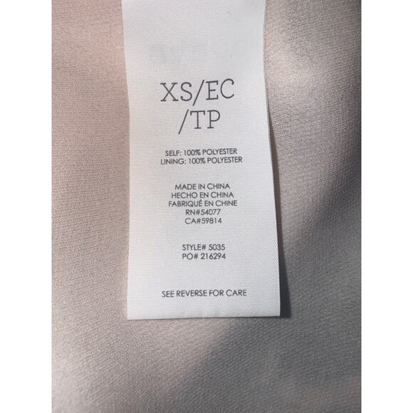 CAbi Gelato Watercolor Tunic Blouse Size XS Style 5035 Sleeveless Top - Picture 6 of 7